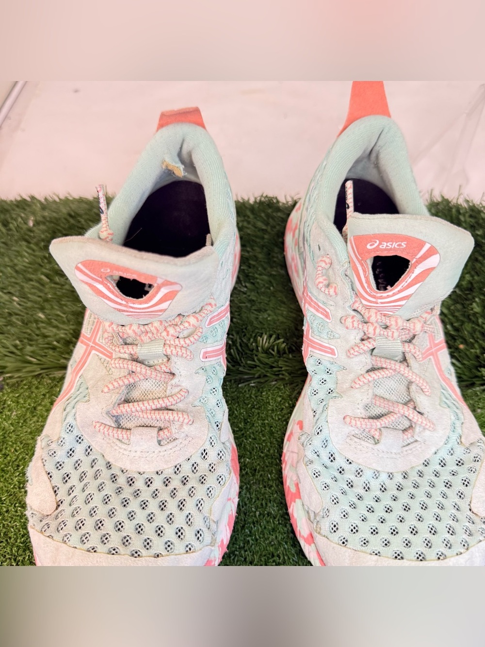 Size 7.5 - Asics Gel Noosa Tri 12 Fresh Ice Guava W - Picture 4 of 7